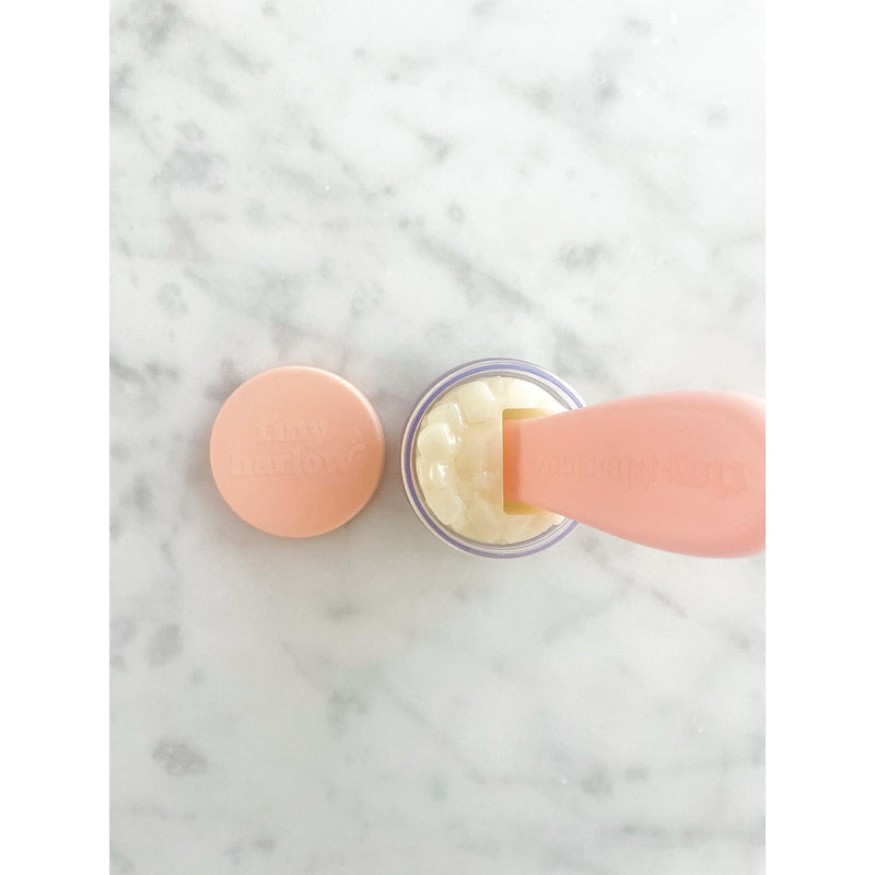 Tiny Harlow Tiny Tummies Peach Jelly Jar And Spoon