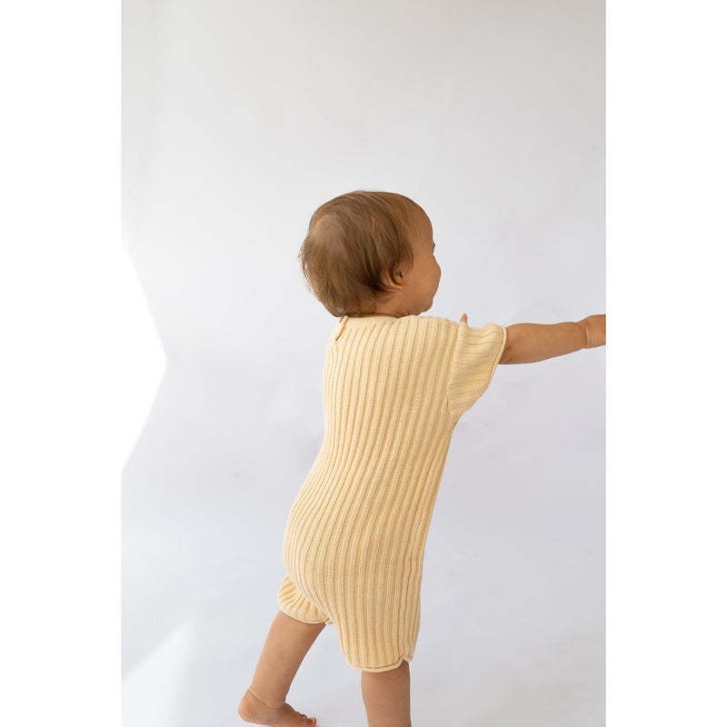 Illoura Butter Essential Knit Ribbed Romper