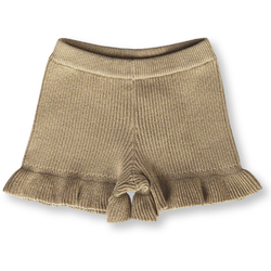 Grown Goldie Ribbed Frill Shorts