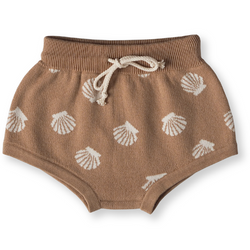 Grown Clam Shell Knit Bloomers