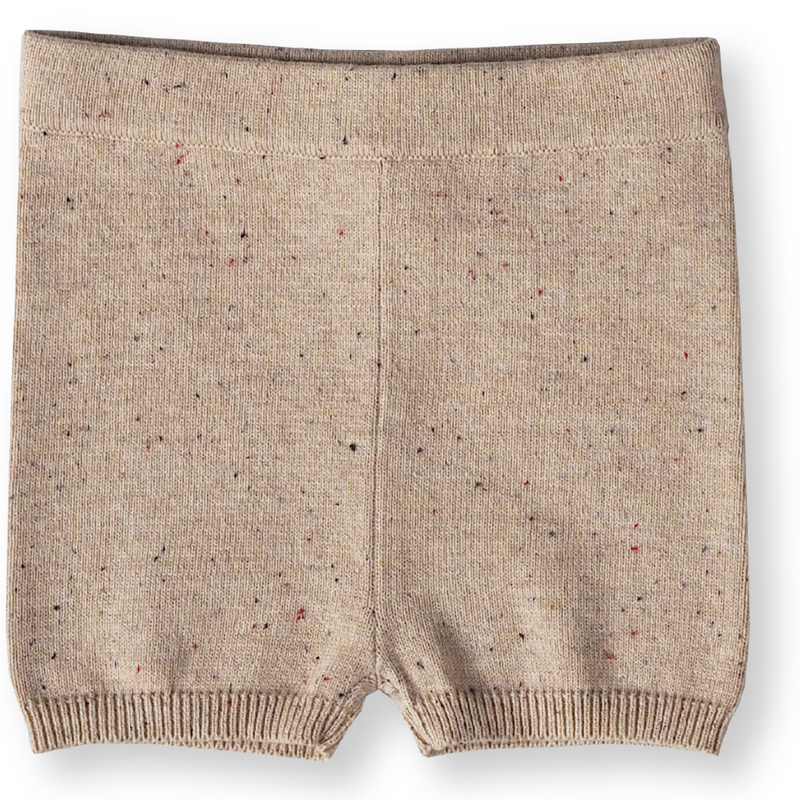 Grown Fawn Speckle Knit Bike Shorts