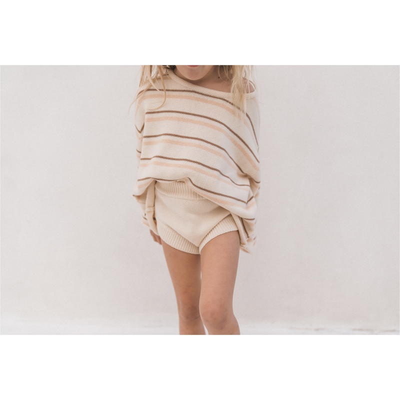 Illoura Off White Essential Knit Bloomers