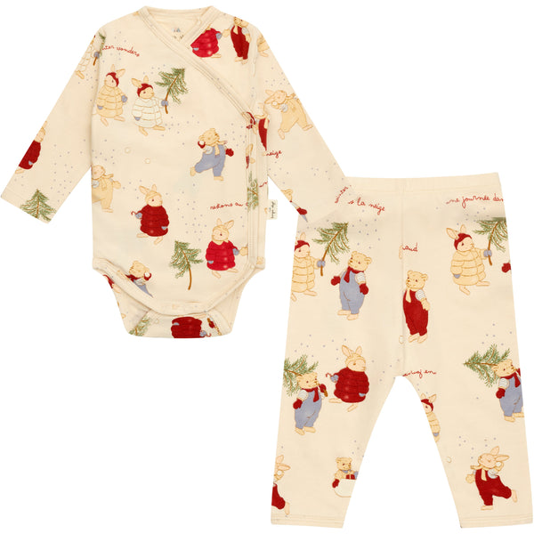 Konges Sløjd Jour D'Hiver Newborn Pyjamas