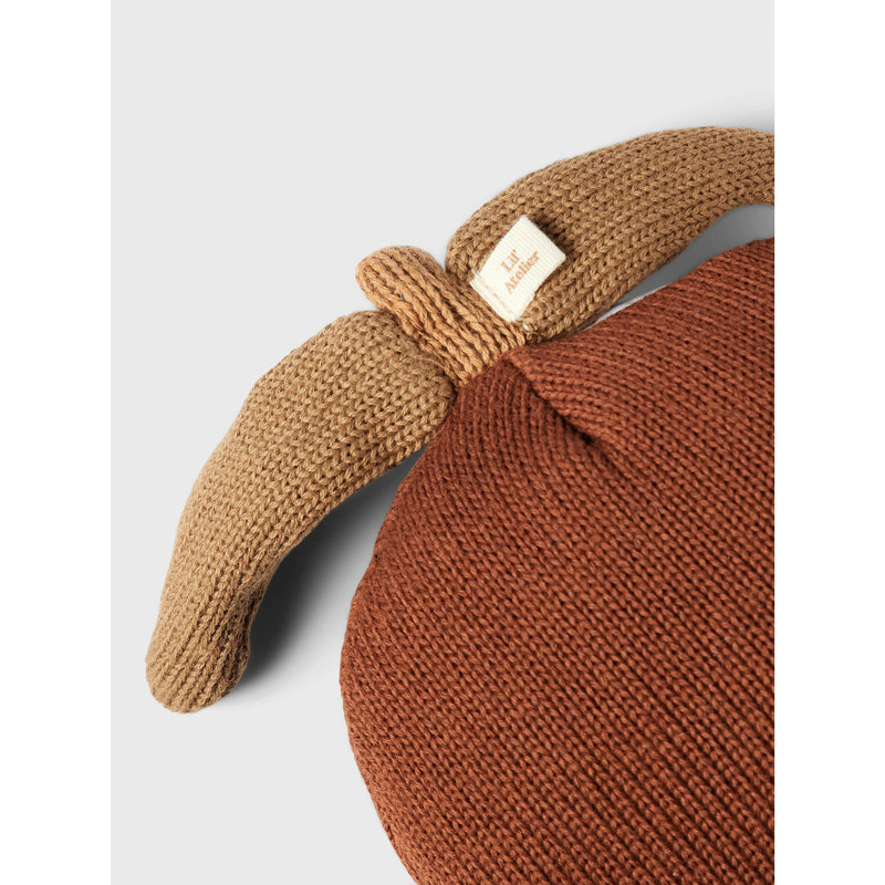 Lil' Atelier Mocha Bisque Knitted Apple