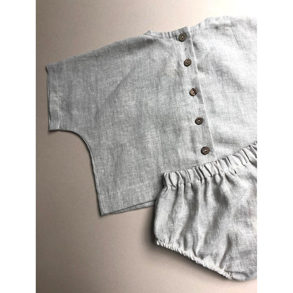 Lille Natural Linen Bloomers